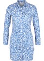 Dorothy Perkins Petite Dolga srajca modra / bela