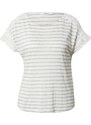 ABOUT YOU Majica 'Karima' pegasto siva / bela