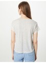 ABOUT YOU Majica 'Karima' pegasto siva / bela
