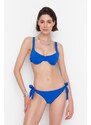 Trendyol Sax-teksturirana podžica Bikini Top