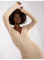 Factory Price Dress-FN-SK-4607.16X-beige