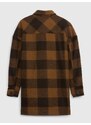 GAP Teen Plaid Shirt Jacket - Girls