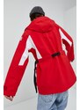 Vodoodporna jakna Fila moška, rdeča barva