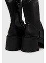 Elegantni škornji Steve Madden Jetstream ženski, črna barva