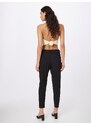 ONLY Hlače z naborki črna