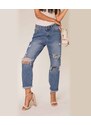 Superfashion Ženske jeans hlače boyfriend Q1863