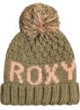 Otroška kapa Roxy zelena barva,