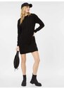 Trendyol Pletena obleka črna