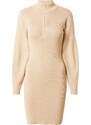millane Pletena obleka bež
