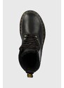 Usnjeni nizki škornji Dr. Martens 1460 ženski, črna barva