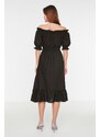 Ženska obleka Trendyol Pleated