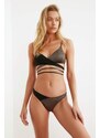 Bikini spodnji del Trendyol Color block