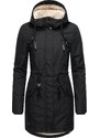 Ragwear Zimska jakna 'Elsie' črna / bela