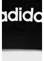 Otroški športni modrček adidas G LIN CR črna barva