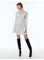 EDITED Obleka 'Sidonia' kremna