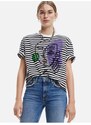 DESIGUAL SHORT SLEEVE T-SHIRT WOMEN BLACK