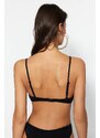 Trendyol črni trikotnik Gippie Bikini Vrh