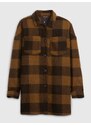 GAP Teen Plaid Shirt Jacket - Girls