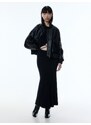 EDITED Pletena obleka 'Invana' črna