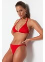 Bikini spodnji del Trendyol TBESS22BA0077/Red