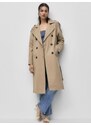 Pull&Bear Prehoden plašč pesek