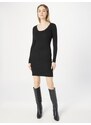 ABOUT YOU Pletena obleka 'Jascha' črna