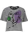 DESIGUAL SHORT SLEEVE T-SHIRT WOMEN BLACK