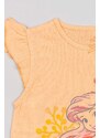 Otroška bombažna pižama zippy oranžna barva