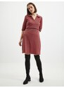 Orsay Pink-Red Women Patterned Dress - Women