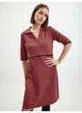 Orsay Pink-Red Women Patterned Dress - Women