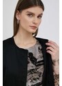 Bomber jakna Calvin Klein ženski, črna barva