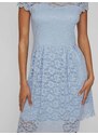 VILA Koktejl obleka 'KALILA' svetlo modra