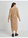 Noisy May Bež pulover obleka hrupna maj Lucia - ženske