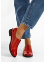 Zapatos Oxford čevlji Rdeča Genave V2