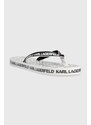Japonke Karl Lagerfeld KOSTA MNS moške, bela barva, KL71003