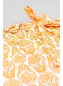 Otroško bombažno krilo zippy oranžna barva