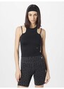 NIKE Športni top siva / črna