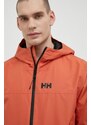 Vodoodporna jakna Helly Hansen Active Ocean Bound moška, oranžna barva