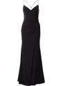 LUXUAR Večerna obleka črna