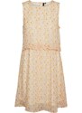 VERO MODA Obleka 'SMILLA' žafran / majnica / rosé / volneno bela