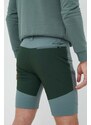 Pohodne kratke hlače Mammut Zinal Hybrid zelena barva