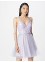 Laona Koktejl obleka pastelno lila
