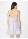 Laona Koktejl obleka pastelno lila