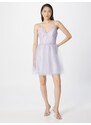 Laona Koktejl obleka pastelno lila
