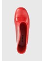 Otroški gumijasti škornji Melissa WELLY INF rdeča barva