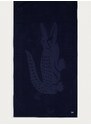 Brisača Lacoste mornarsko modra barva