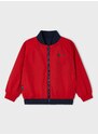 Otroška dvostranska jakna Mayoral rdeča barva