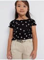Otroška bluza Mayoral črna barva