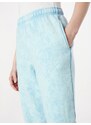 Urban Classics Hlače dimno modra / svetlo modra