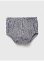 Bombažne kratke hlače za dojenčke Jamiks črna barva